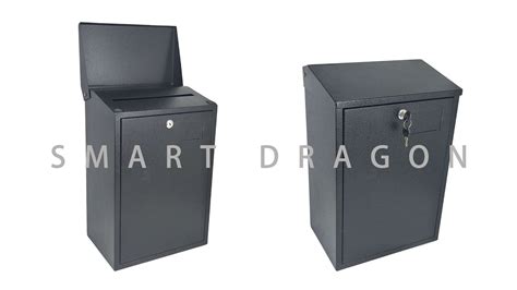 metal locked county box|ballot boxes for sale.